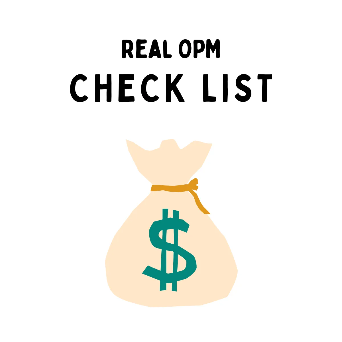 Real OPM Checklist